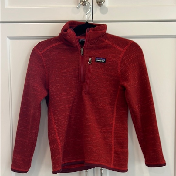 Patagonia Burnt Red Fleece Pullover - Picture 1 of 4